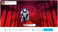 Just Dance 2021 coach selection screen (controller)