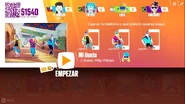 Just Dance Now coach selection screen (2017 update, computer)