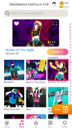 Rhythm of the Night on the Just Dance Now menu (2020 update, phone)