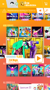 24K Magic on the Just Dance Now menu (2017 update, phone)