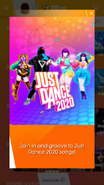 7 Rings in the Just Dance Now Sneak Peek 2020 promotion