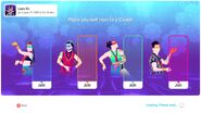 Just Dance 2020 coach selection screen (camera)