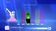 Just Dance 2018 coach selection screen