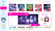 MORE on the Just Dance 2022 menu