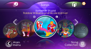 Somethin’ Stupid on the Just Dance 3 menu (Wii/PS3)