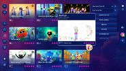 Bad Liar on the Just Dance 2024 Edition menu