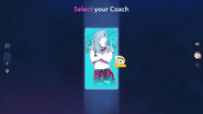 Just Dance 2023 Edition coach selection screen