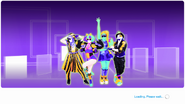 Just Dance 2019 loading screen