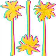 AfterParty Palms Billboard PulseYellow.png (167 KB) Background element (Just Dance VR)