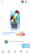 Just Dance Now coach selection screen (2020 update, phone)