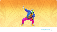 Just Dance 2021 loading screen