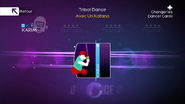 Just Dance 4 coach selection screen (Wii/PS3/Wii U)