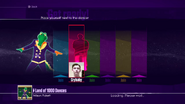 Just Dance Unlimited coach selection screen (2017)