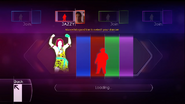 Just Dance 4 coach selection screen (Dance Mash-Up, Xbox 360)