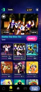 Another One Bites the Dust on the Just Dance Now menu (2024 update, phone)
