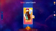 Just Dance 2024 Edition coach selection screen