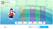 Just Dance 2022 coach selection screen
