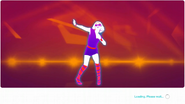 Tela de carregamento do Just Dance 2020