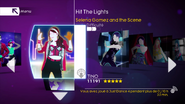 Hit The Lights on the Just Dance 4 menu (Wii/PS3/Wii U)