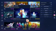 Let It Go on the Just Dance 2023 Edition menu