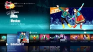 Moskau on the Just Dance 2017 menu