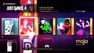 Call Me Maybe on the Just Dance 4 menu (Xbox 360)