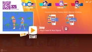 Just Dance Now coach selection screen (2017 update, computer)