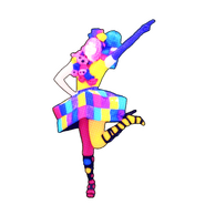 Sticker on Just Dance 2018 (C)