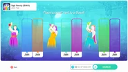 Just Dance 2020 coach selection screen (8th-gen, camera)