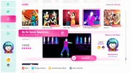 We No Speak Americano on the Just Dance 2020 menu