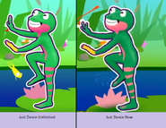 Comparison between Just Dance Unlimited and Just Dance Now