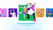 Let’s Save Our Planet on the Just Dance 2021 menu (Kids Mode)