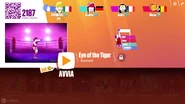 Just Dance Now coach selection screen (2017 update, computer)