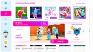Mi Gente on the Just Dance 2019 menu