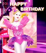 Image celebrating Ariana Grande's birthday