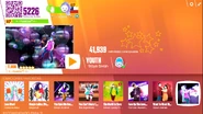 Youth on the Just Dance Now menu (2017 update, computer)