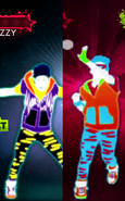 Notice this dancer and the one from Boomsday have the same clothes, just with different colors