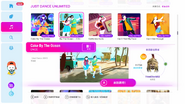 Cake By The Ocean (Earphones Version) on the Just Dance 2019 menu