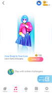 Just Dance Now coach selection screen (2020 update, phone)