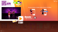 Just Dance Now coach selection screen (2017 update, computer)