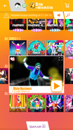 Risky Business on the Just Dance Now menu (2017 update, phone)