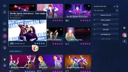 Americanofan jd2023 menu.png (1.69 MB) We No Speak Americano (Fanmade Version) on the Just Dance 2023 Edition menu