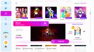 Circus (Extreme Version) on the Just Dance 2019 menu