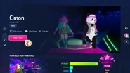 Just Dance 2023 Edition info screen
