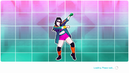 Just Dance 2020 loading screen (Extreme Version)