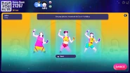 Just Dance Now coach selection screen (2024 update, computer)