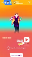 Just Dance Now coach selection screen (2017 update, phone)
