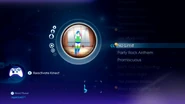 Sweat Mashup on the Just Dance 3 menu (Xbox 360)