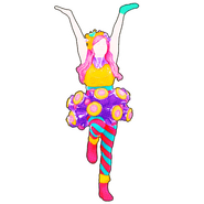 Just Dance 2018 sticker 3 (C)