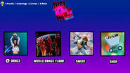 Just Dance Domin Menu